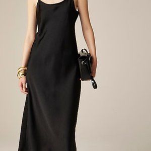 NWT J Crew Gwyneth slip dress in luster charmeuse